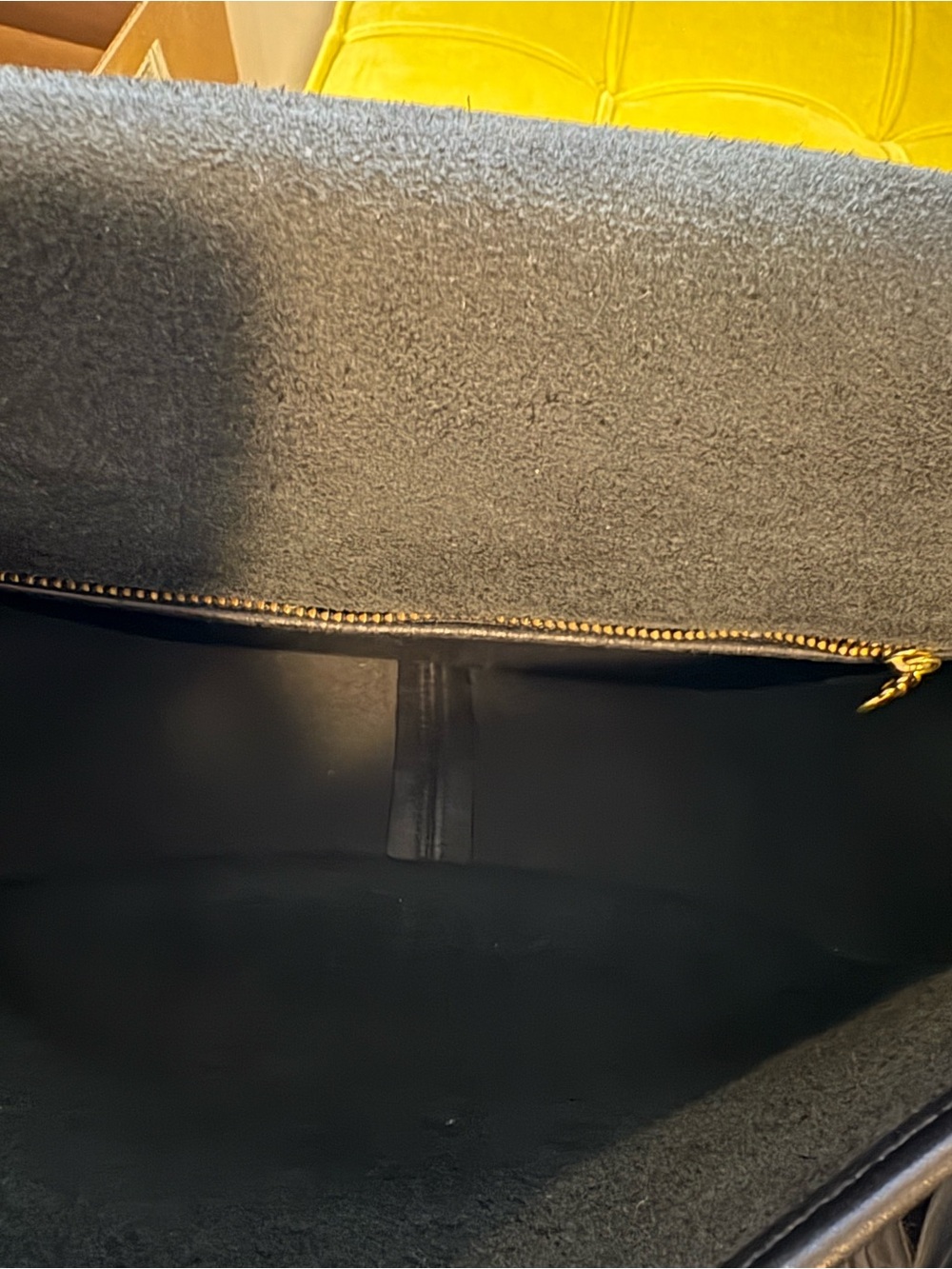 Coach Black Leather Shoulder Bag with Gold Turnlock - Picture 10 of 16